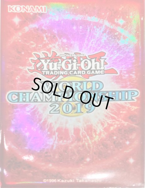 画像1: 「WCS2019赤」スリーブ 【サプライ】【スリーブ】【40枚】【開封済み】 (1)