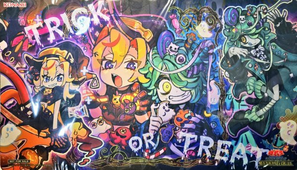 画像1: 「TrickorTreat!(RANKINGDUEL2024)」プレイマット 【サプライ】【プレイマット】【未開封】 (1)