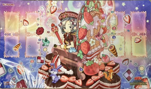 画像1: 「クイーンマドルチェティアラフレース(RANKINGDUEL2024)」プレイマット 【サプライ】【プレイマット】【未開封】 (1)