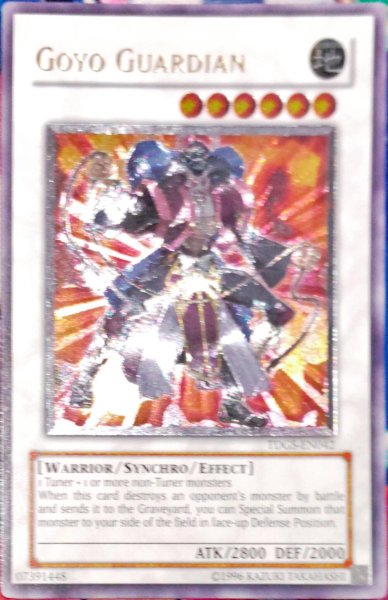 画像1: ゴヨウガーディアン 【シンクロ】【レリーフ】【TDGS-EN042】【英語版】【アンリミ】【状態B】 (1)