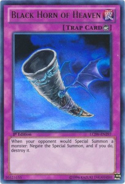 画像1: 昇天の黒角笛 【罠】【ウルトラ】【LCJW-EN297】【英語版】【1st】 (1)