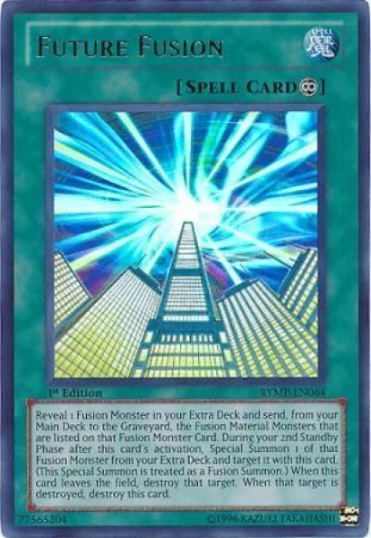 画像1: 未来融合フューチャーフュージョン 【魔法】【ウルトラ】【RYMP-EN064】【英語版】【1st】 (1)