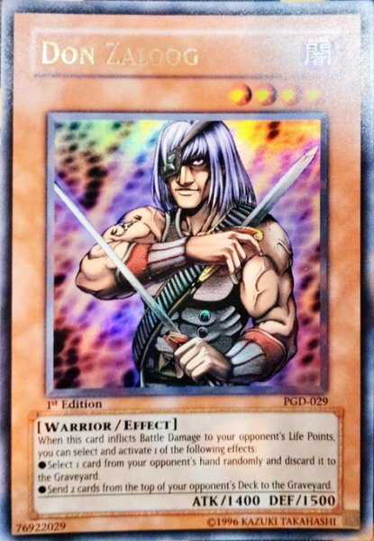 画像1: 首領・ザルーグ 【効果モンスター】【ウルトラ】【PGD-029】【旧アジア】【1st】 (1)
