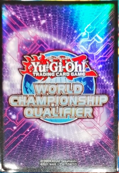 画像1: 「WCQ2014黒紫」スリーブ 【サプライ】【スリーブ】【開封済み】【80枚】 (1)