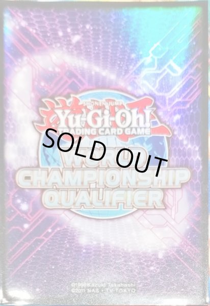 画像1: 「WCQ2014黒紫」スリーブ 【サプライ】【スリーブ】【開封済み】【80枚】 (1)