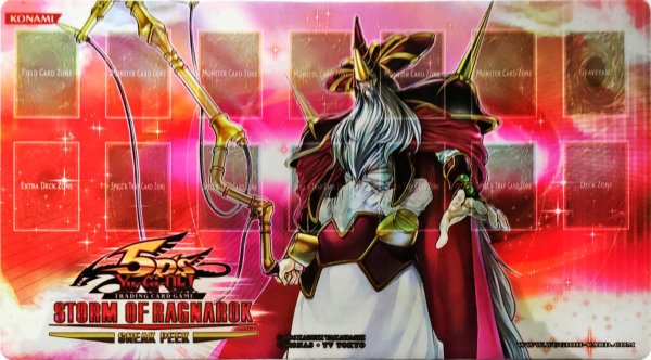 画像1: 「極神聖帝オーディン」プレイマット 【サプライ】【プレイマット】【開封済み】 (1)