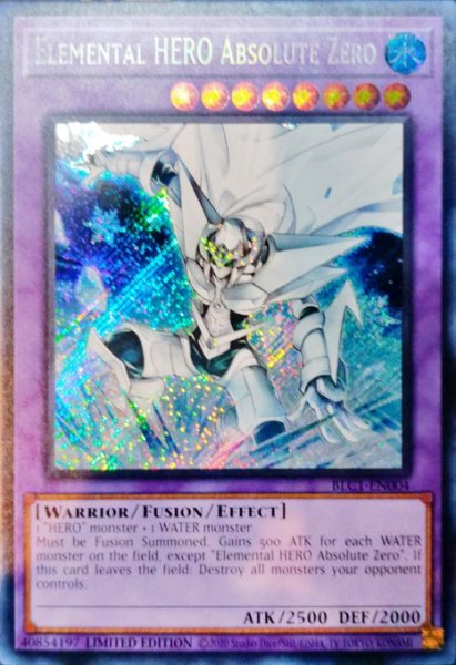 画像1: EHEROアブソルートZero 【融合】【シークレット】【BLC1-EN004】【英語版】 (1)