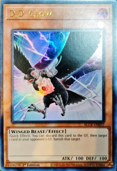 画像1: DDクロウ 【効果モンスター】【ウルトラ】【BLCR-EN077】【英語版】【1st】 (1)