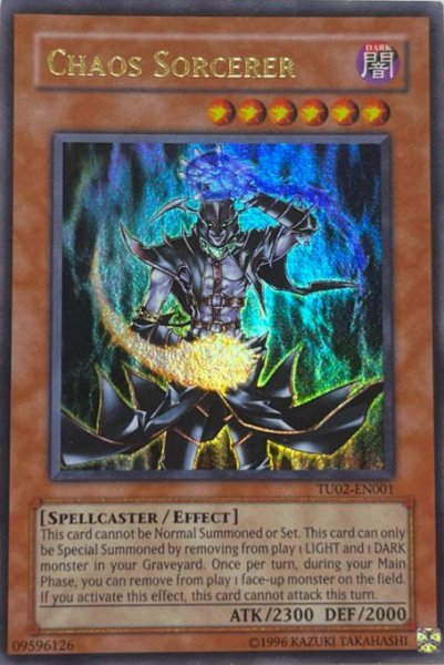 画像1: カオスソーサラー 【効果モンスター】【ウルトラ】【TU02-EN001】【英語版】【特価】【状態B】 (1)