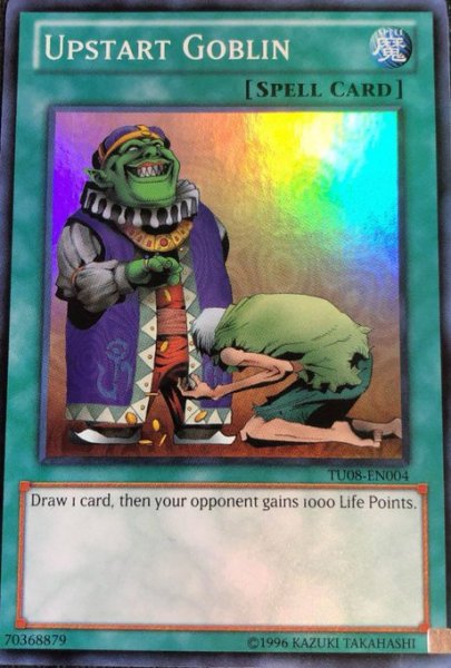 画像1: 成金ゴブリン 【魔法】【スーパー】【TU08-EN004】【英語版】【特価】【状態Ｂ】 (1)